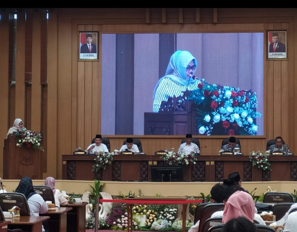 DPRD Kabupaten Malang Gelar Rapat Paripurna Penyampaian LKPJ Bupati Tahun&nbsp;2023”