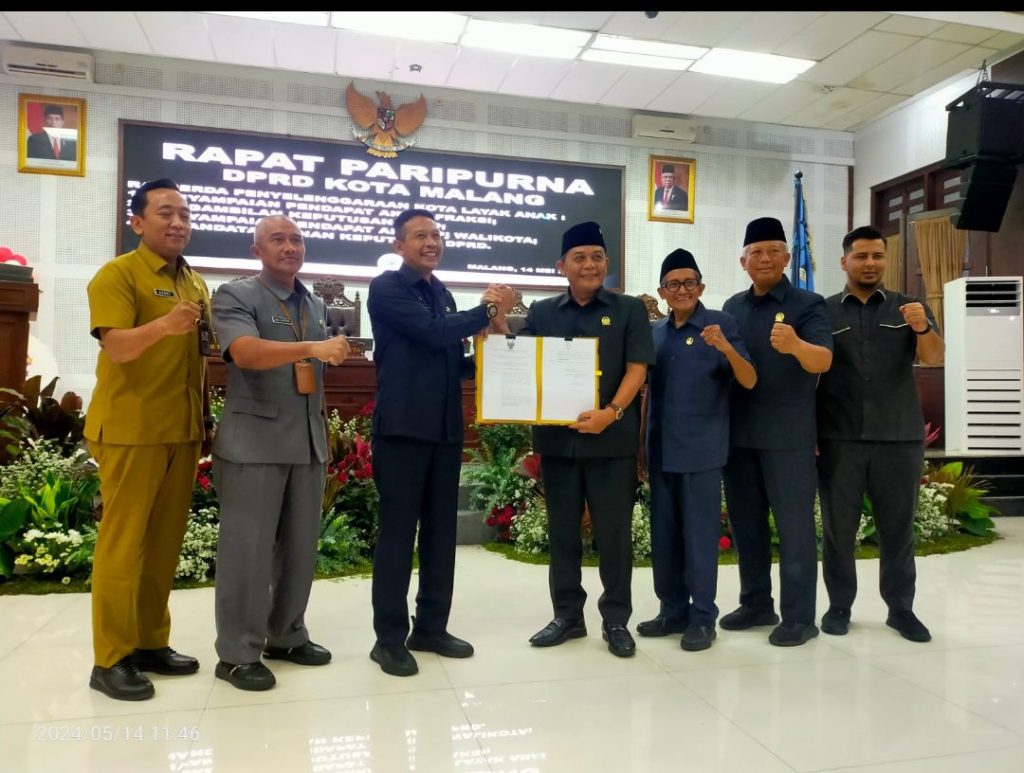 Perda Kota Layak Anak Disahkan, Pemkot Malang Tingkatkan Perlindungan Hak&nbsp;Anak