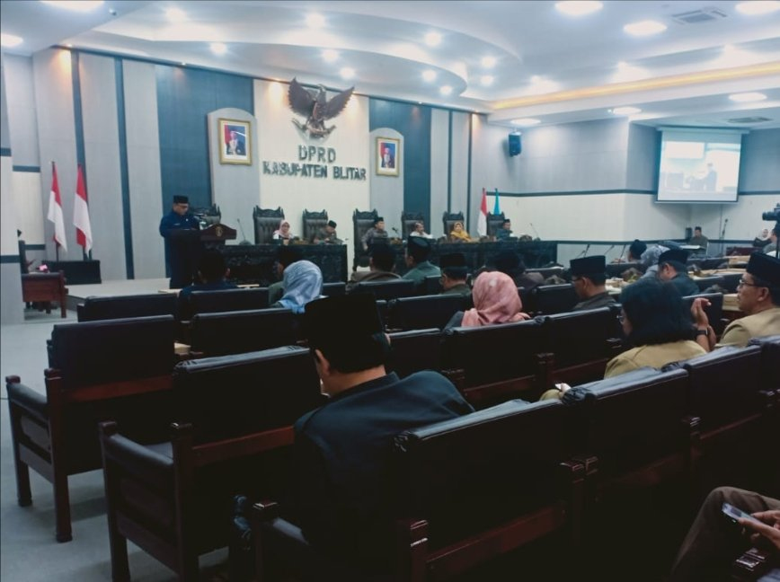 DPRD Kabupaten Blitar Bahas 5 Agenda Penting saat Rapat Paripurna