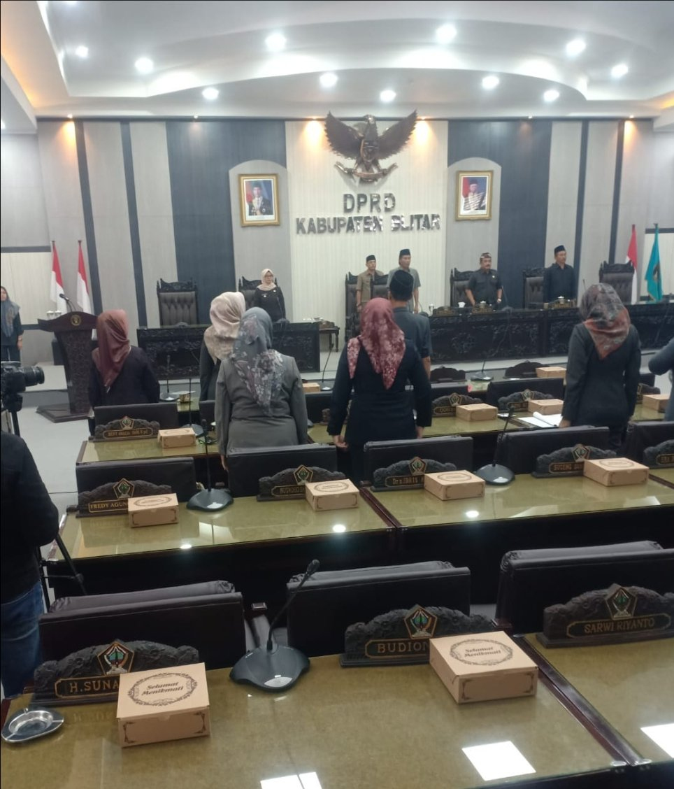 Fraksi DPRD Kabupaten Blitar Tanggapi Penjelasan Bupati Soal Ranperda RPJPD 2025-2045