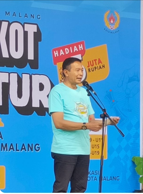 Pj. Walikota Malang Buka Kejuaraan Catur