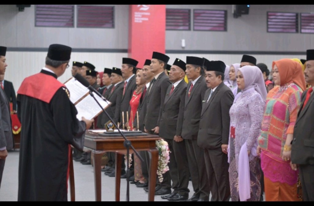 Pelantikan 50 Anggota DPRD Kabupaten Blitar