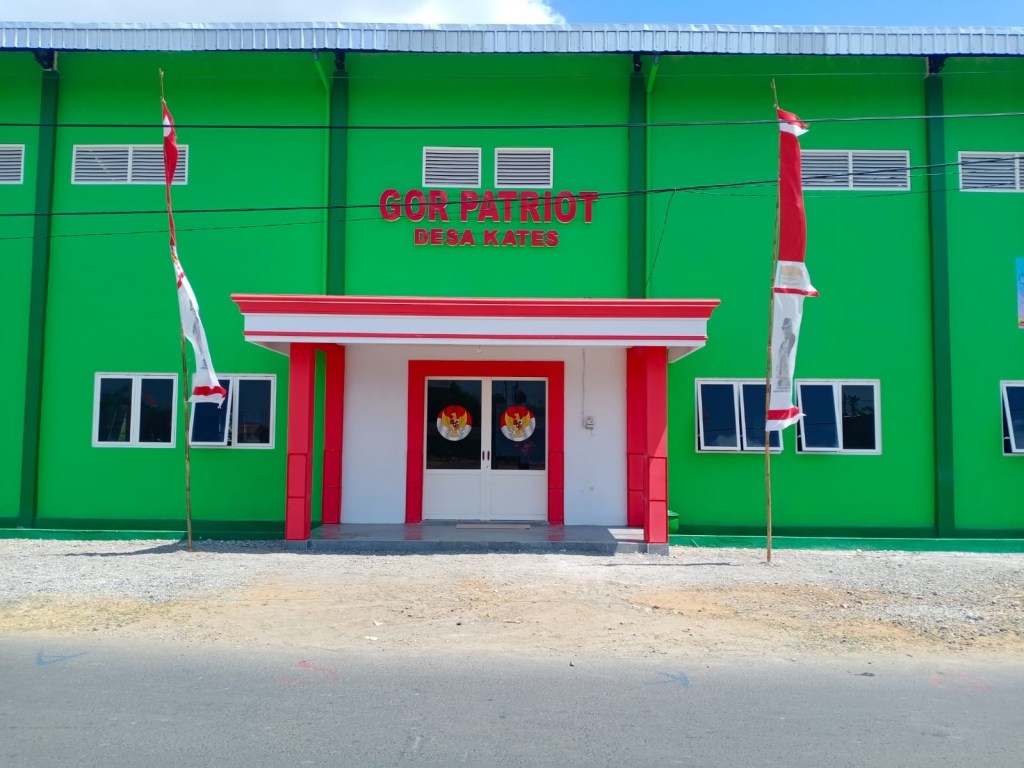 Peresmian GOR Patriot dan Pagelaran Wayang Kulit di Desa Kates, Kauman, Tulungagung